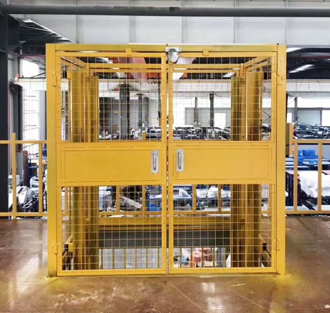 大田智能导轨式升降机亮相