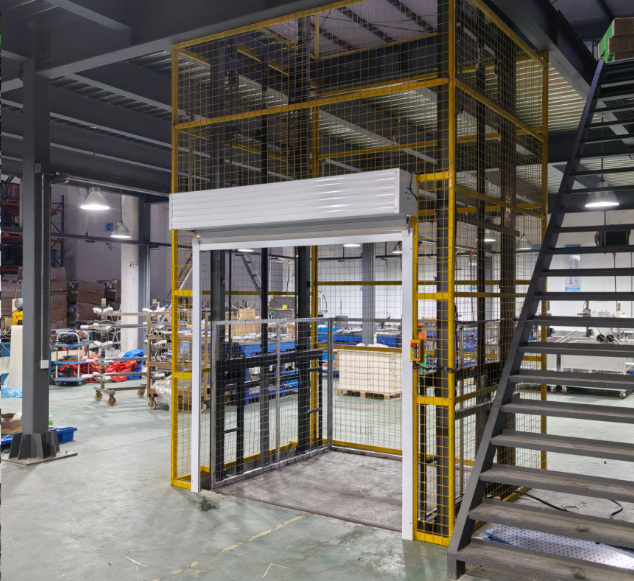 大田食品厂物料提升